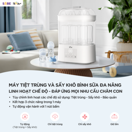 Máy tiệt trùng bình sữa - ST-5H05E26
