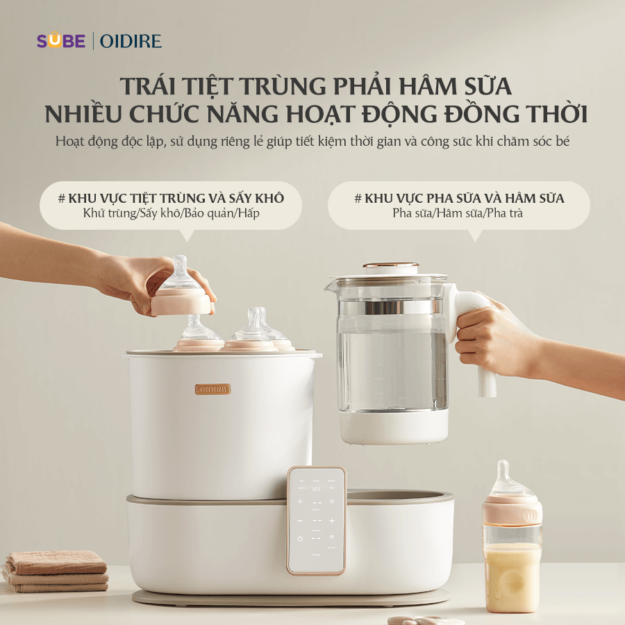 Máy tiệt trùng sữa Oidire ODI02A