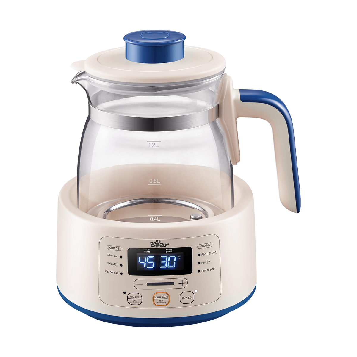 Máy hâm sữa Bear TNQ-D12D1